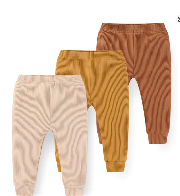 Ribbed Baby Joggers Set