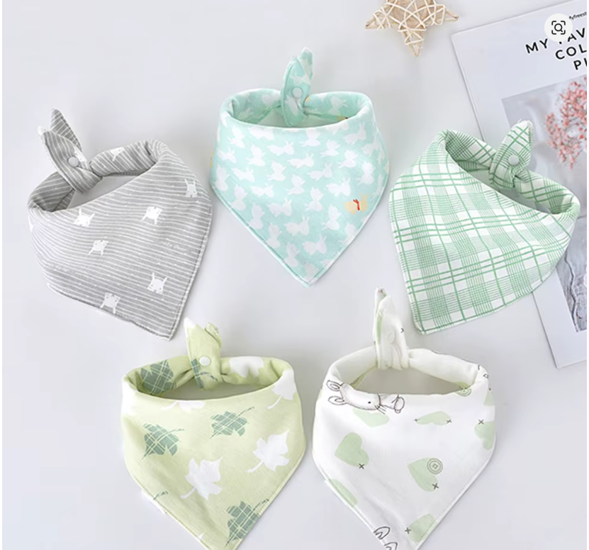 Baby Bandana Bibs Set