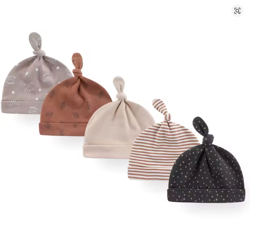 Baby Knotted Beanie 5-Pack