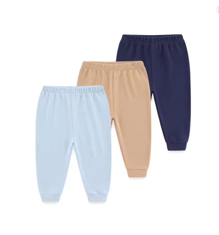 Kids' Cotton Jogger Pants (3-Pack)