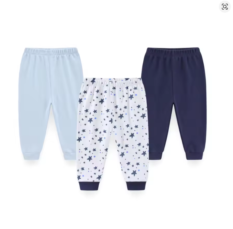 Baby Cotton Jogger Pants Set