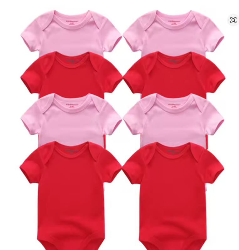 Baby Bodysuits 8-Pack
