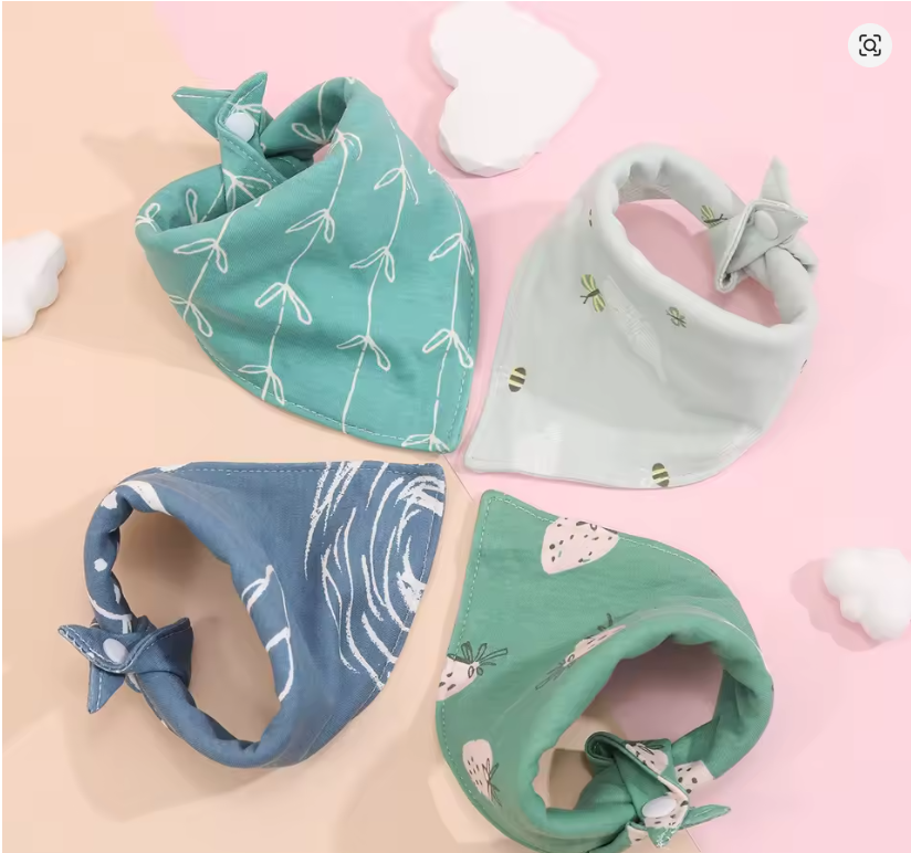 Baby Bandana Bibs Set