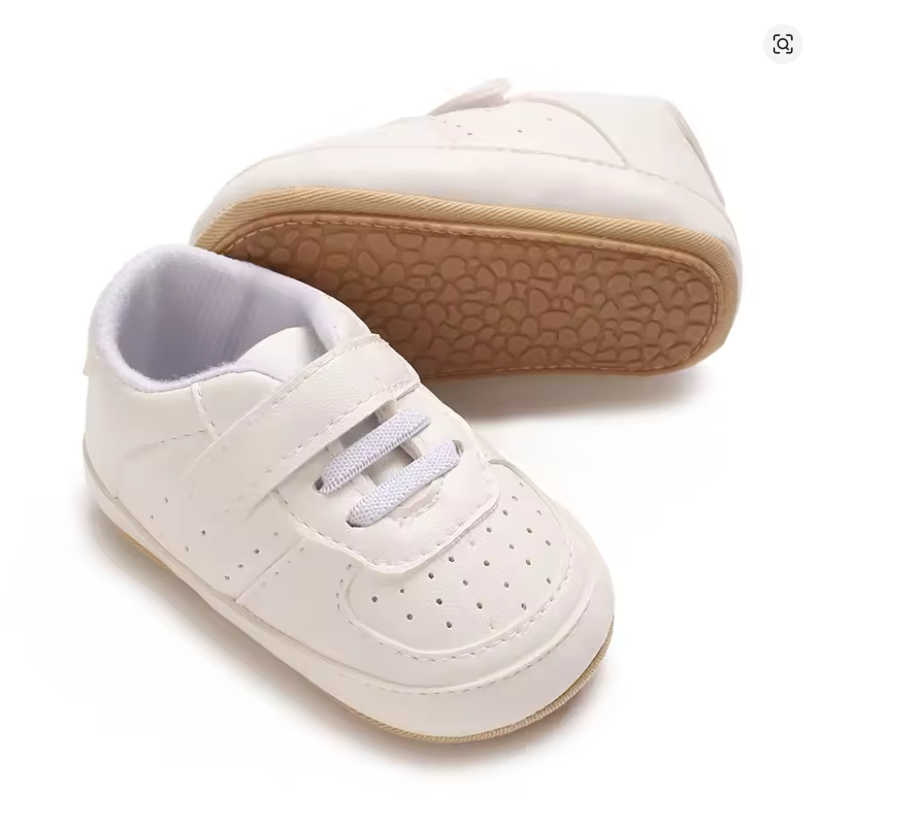 White Baby Sneakers