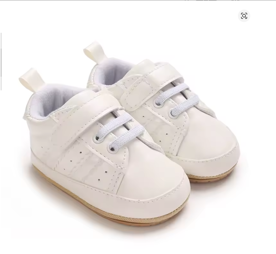 White Baby Sneakers