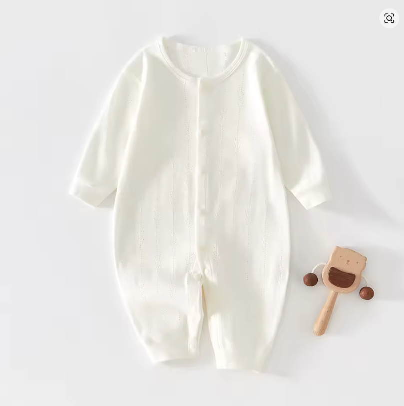 Soft Knit Baby Romper