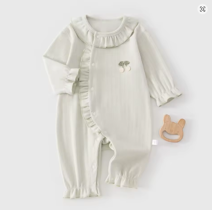 Ruffled Baby Onesie
