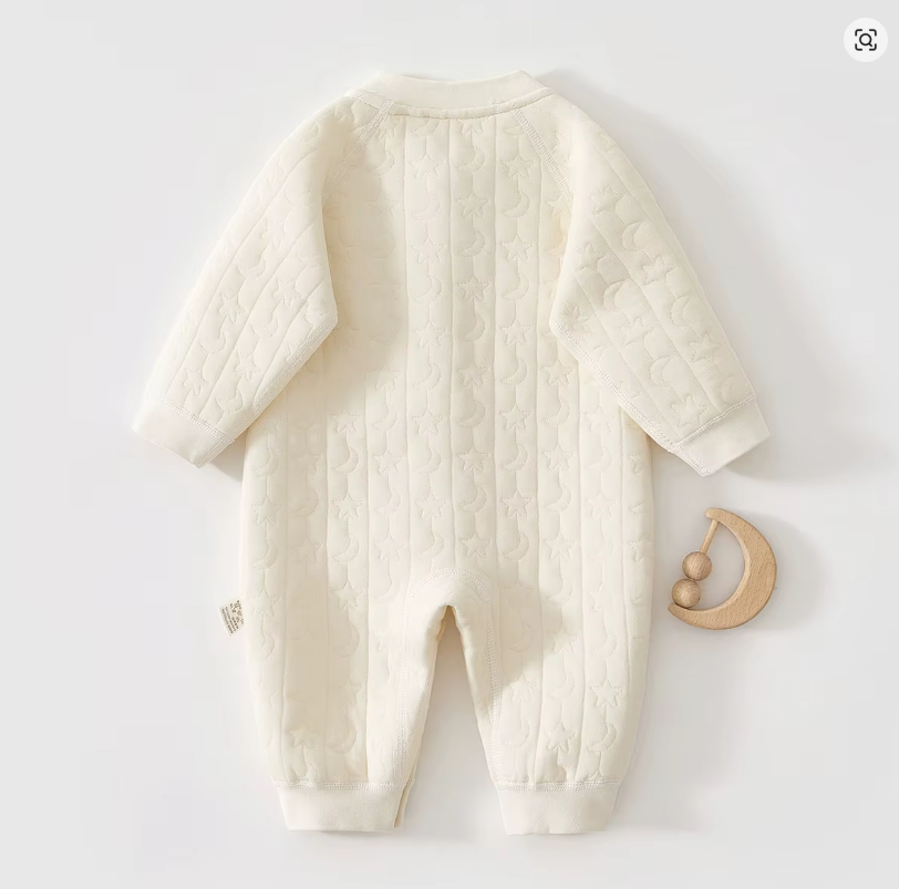 Quilted Baby Sleep Romper