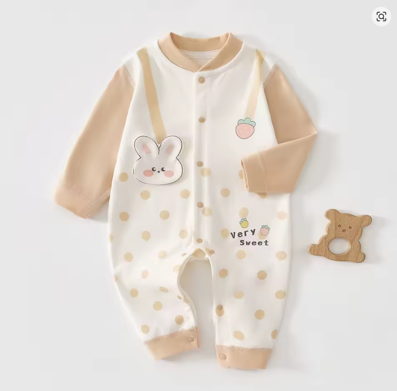 Cute Bunny Baby Romper