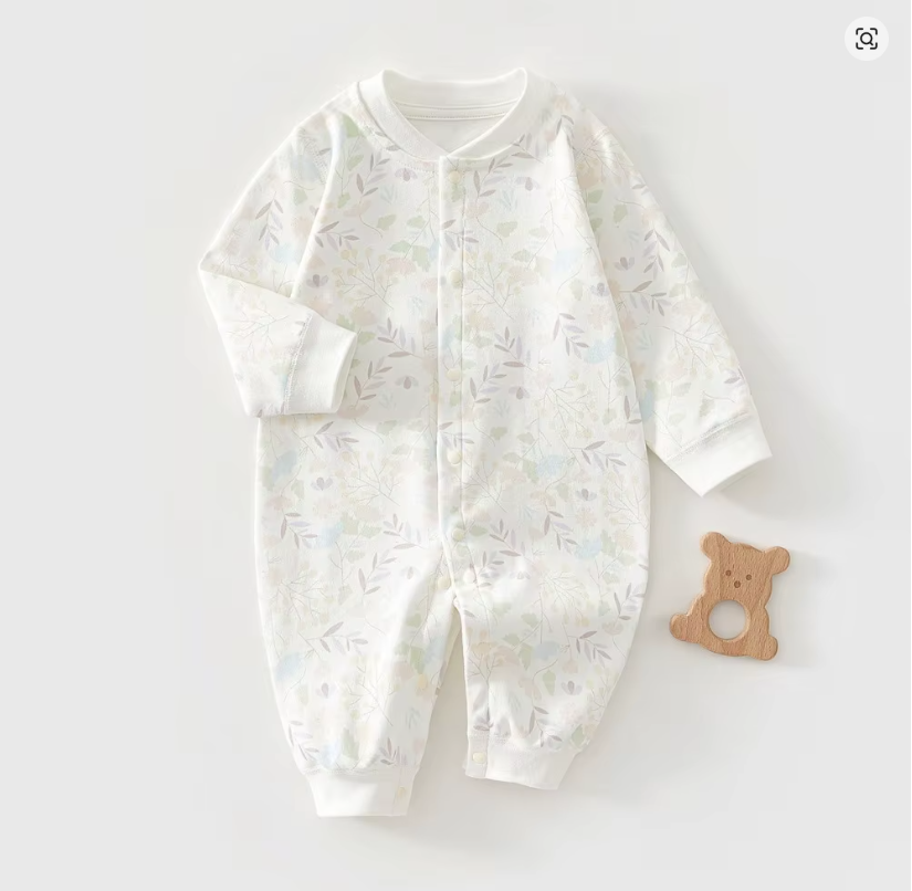 Floral Baby Onesie