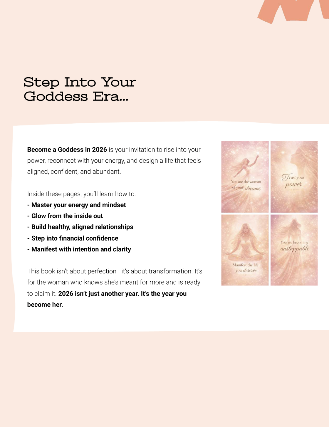 Become a Goddess in 2026