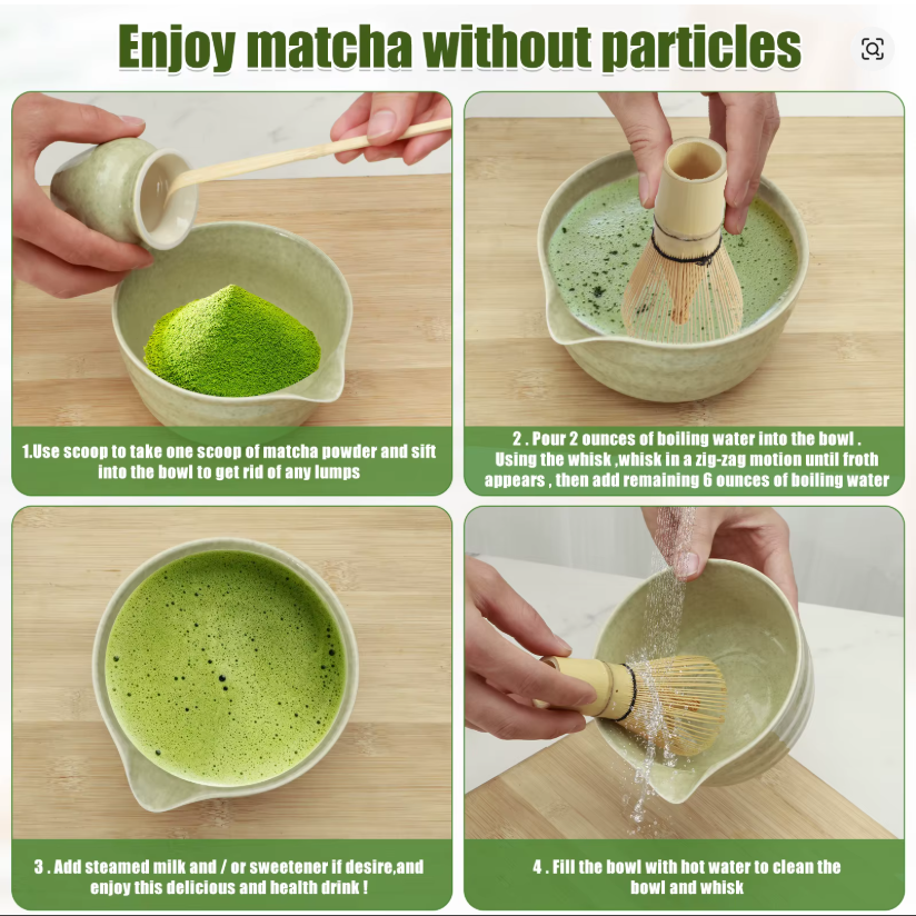 Japanese Matcha Tea Set