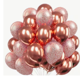 Rose Gold Balloon Bouquet