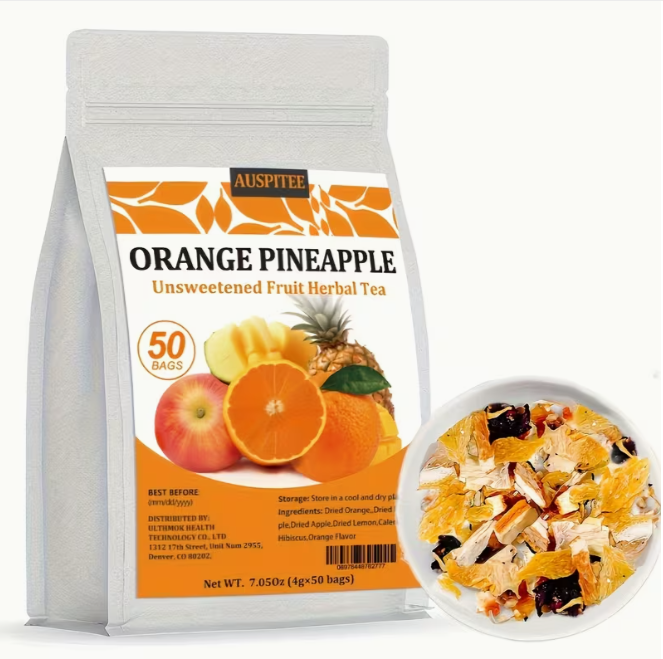 Orange Pineapple Fruit Herbal Tea