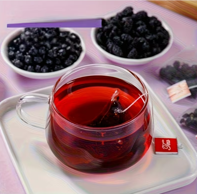 Blueberry Mulberry Black Goji Berry Tea