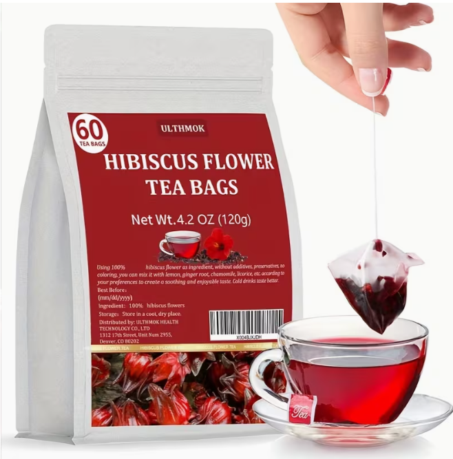 Hibiscus Flower Tea Bags