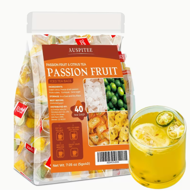 Passion Fruit & Citrus Iced Tea Bags