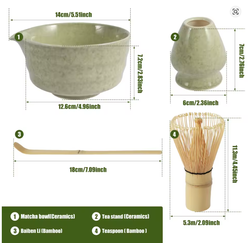 Japanese Matcha Tea Set