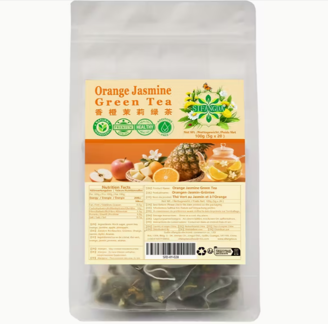 Orange Jasmine Green Tea