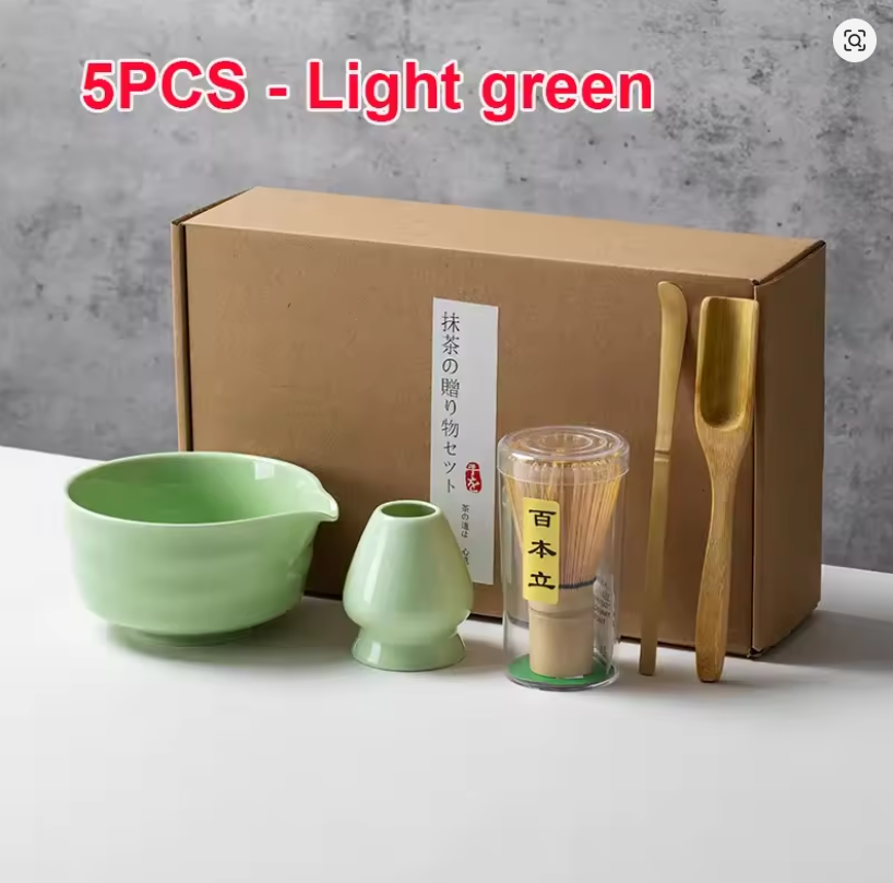 Japanese Matcha Tea Set - 5PCS