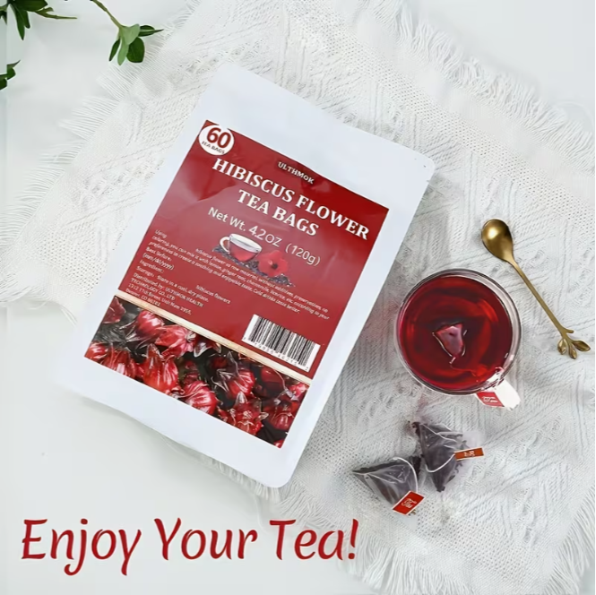 Hibiscus Flower Tea Bags