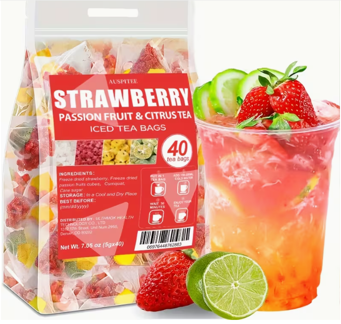 Strawberry Passion Fruit & Citrus Tea Bags