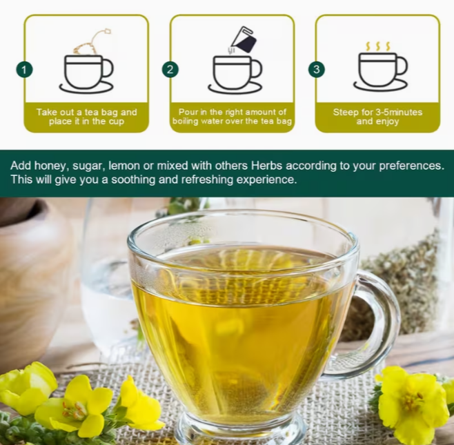 Mullein Leaf Tea Bags