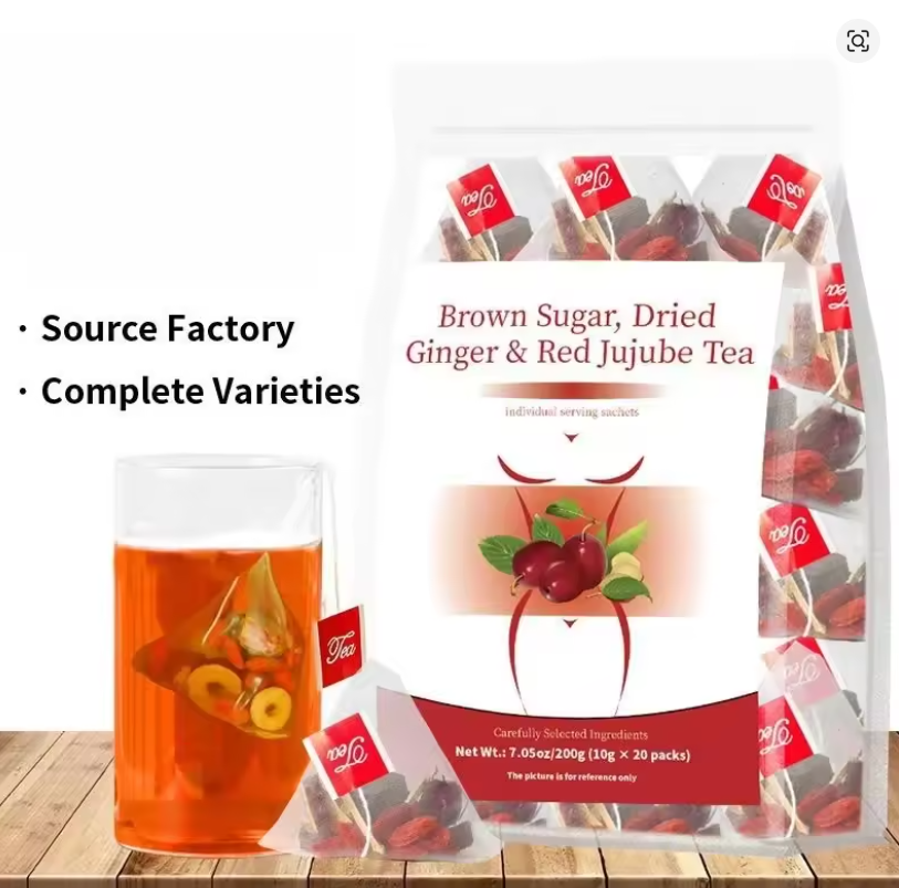 Brown Sugar, Dried Ginger & Red Jujube Tea