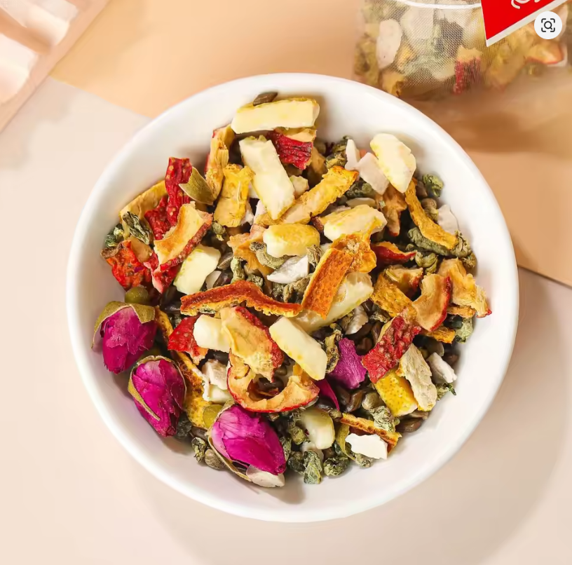 Lemon Hawthorn Lotus Leaf Tea