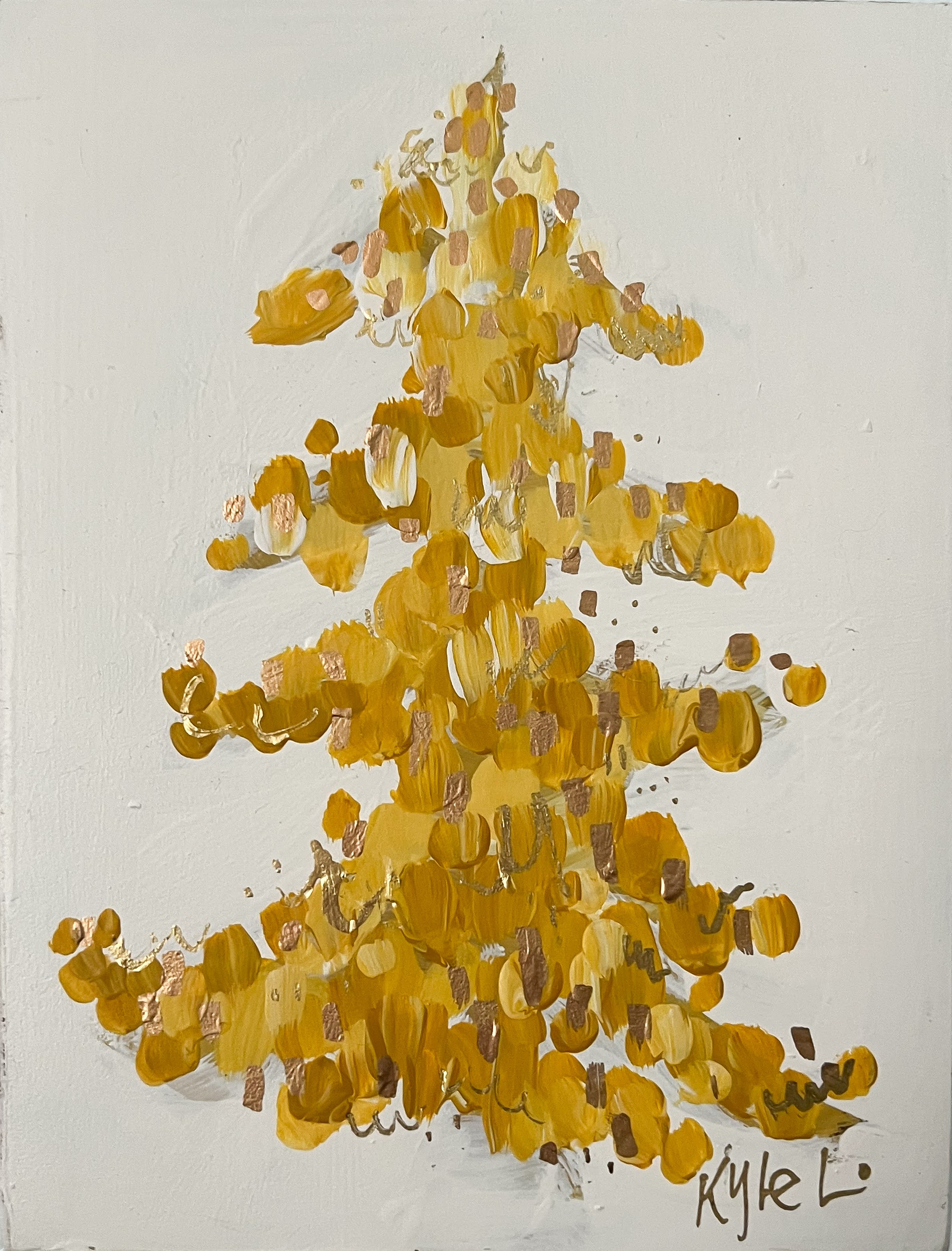 Gold Christmas Tree