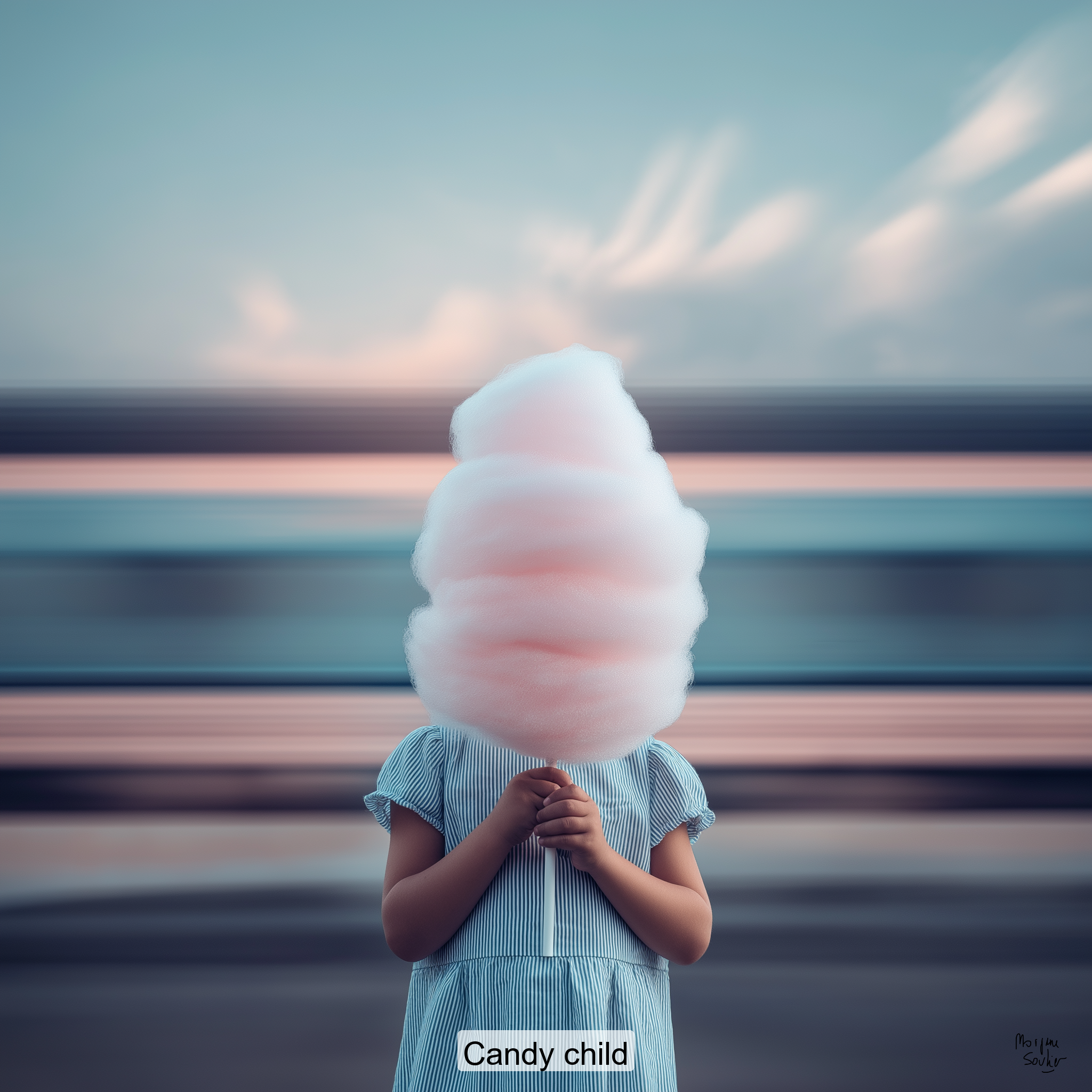 Barbe à papa géante