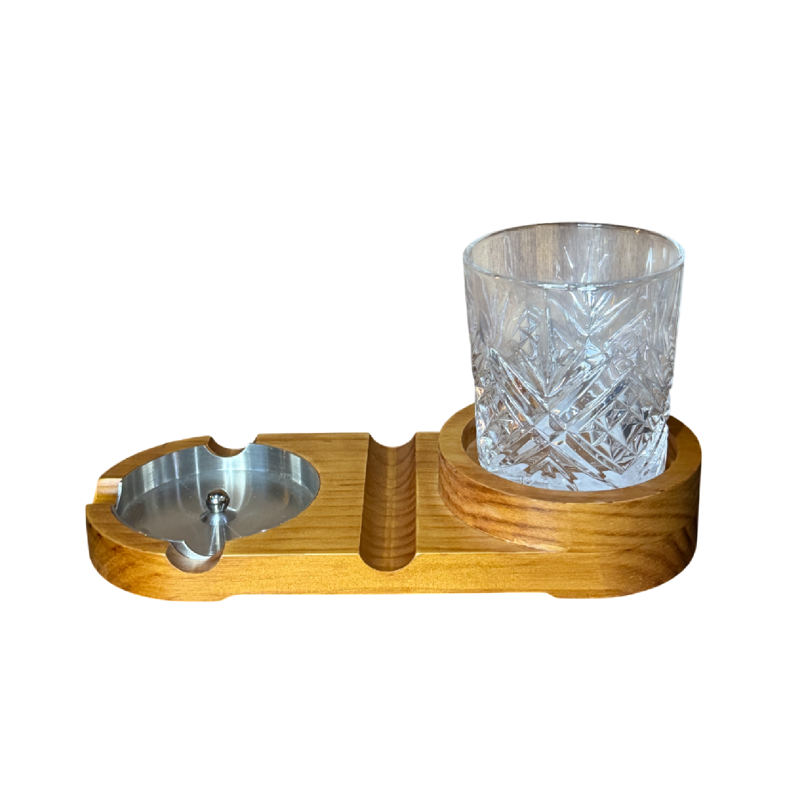 Conjunto (cenicero y vaso)