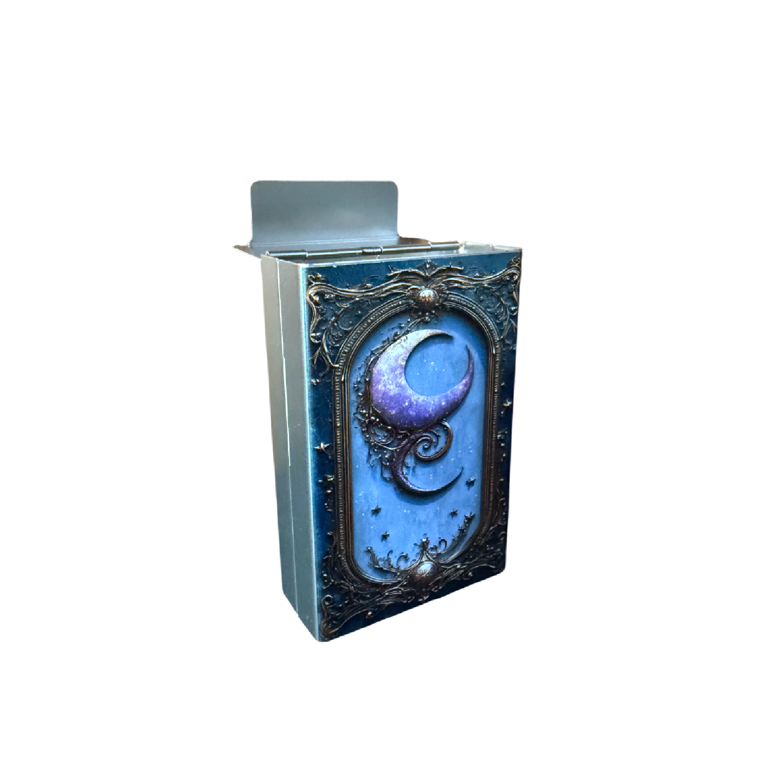 Cigarrera estampada Sol y Luna