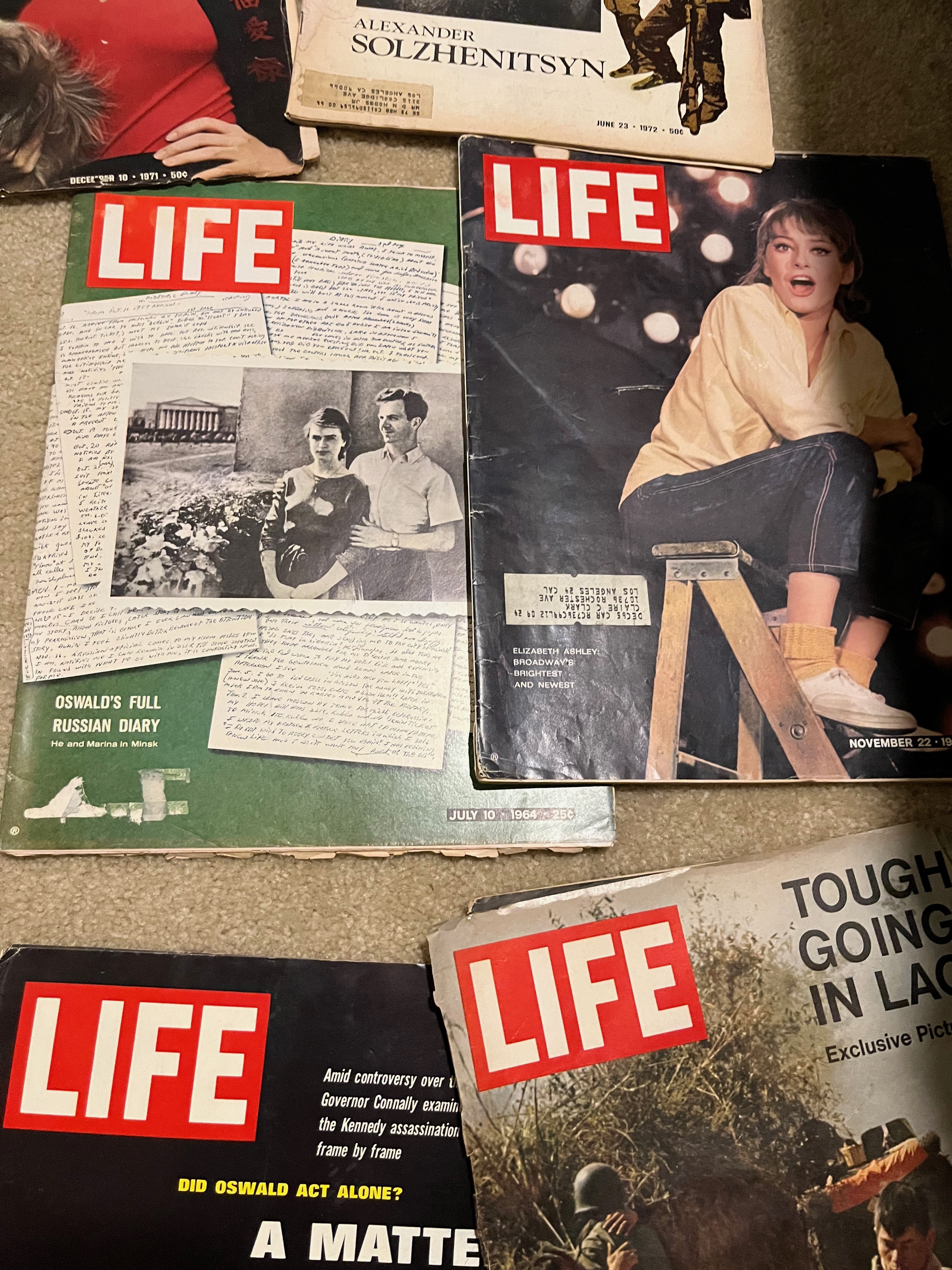 Vintage LIFE Magazine Collection
