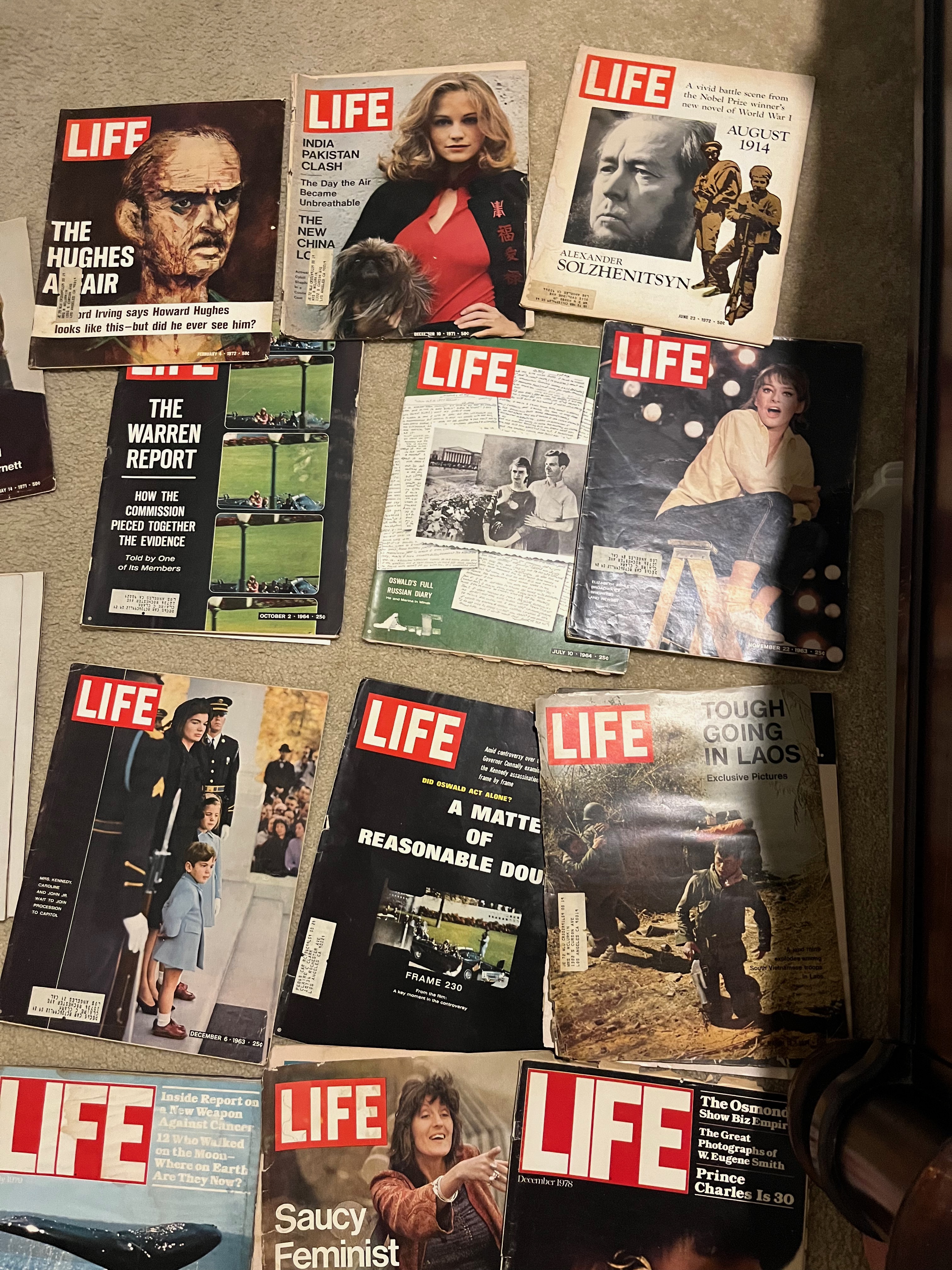 Vintage Life Magazine Collection