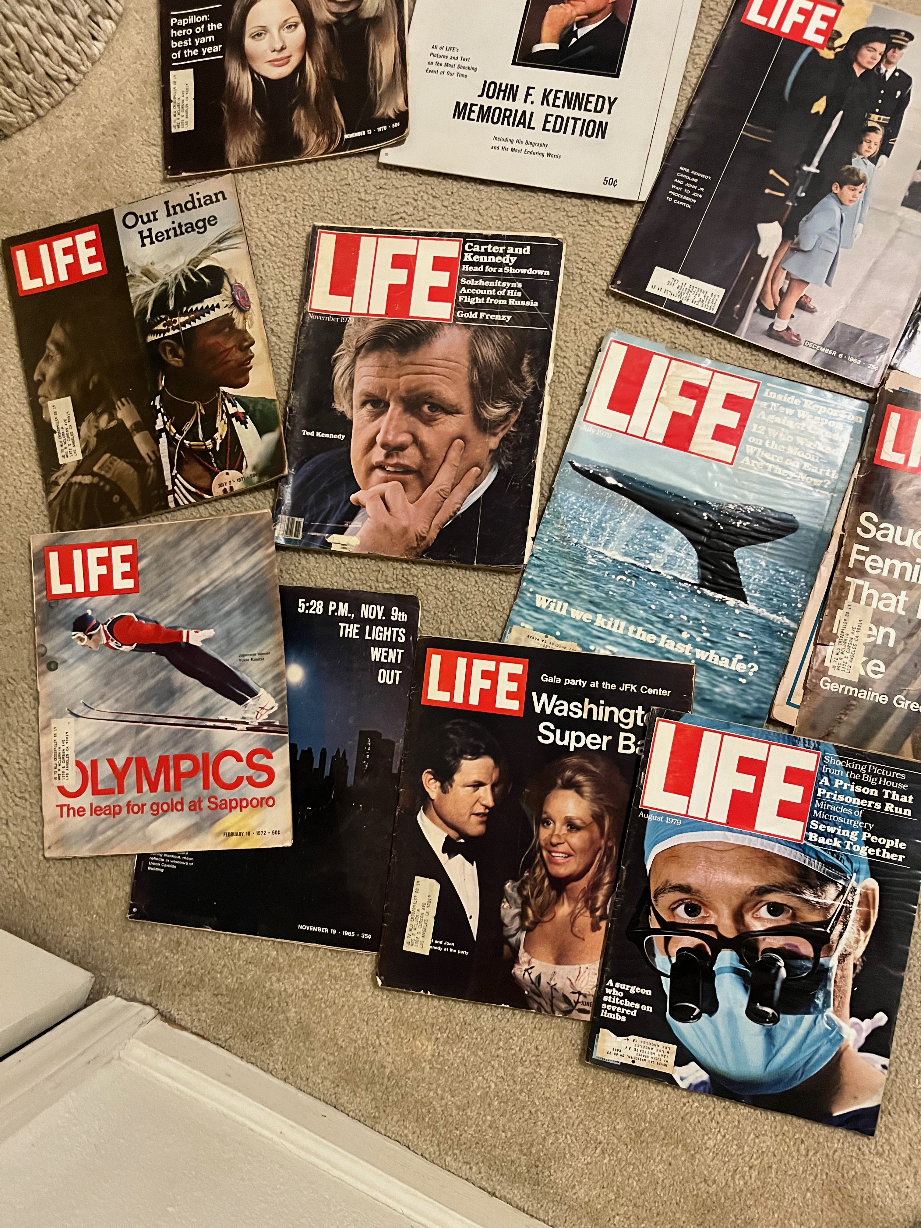 Vintage Life Magazine Collection