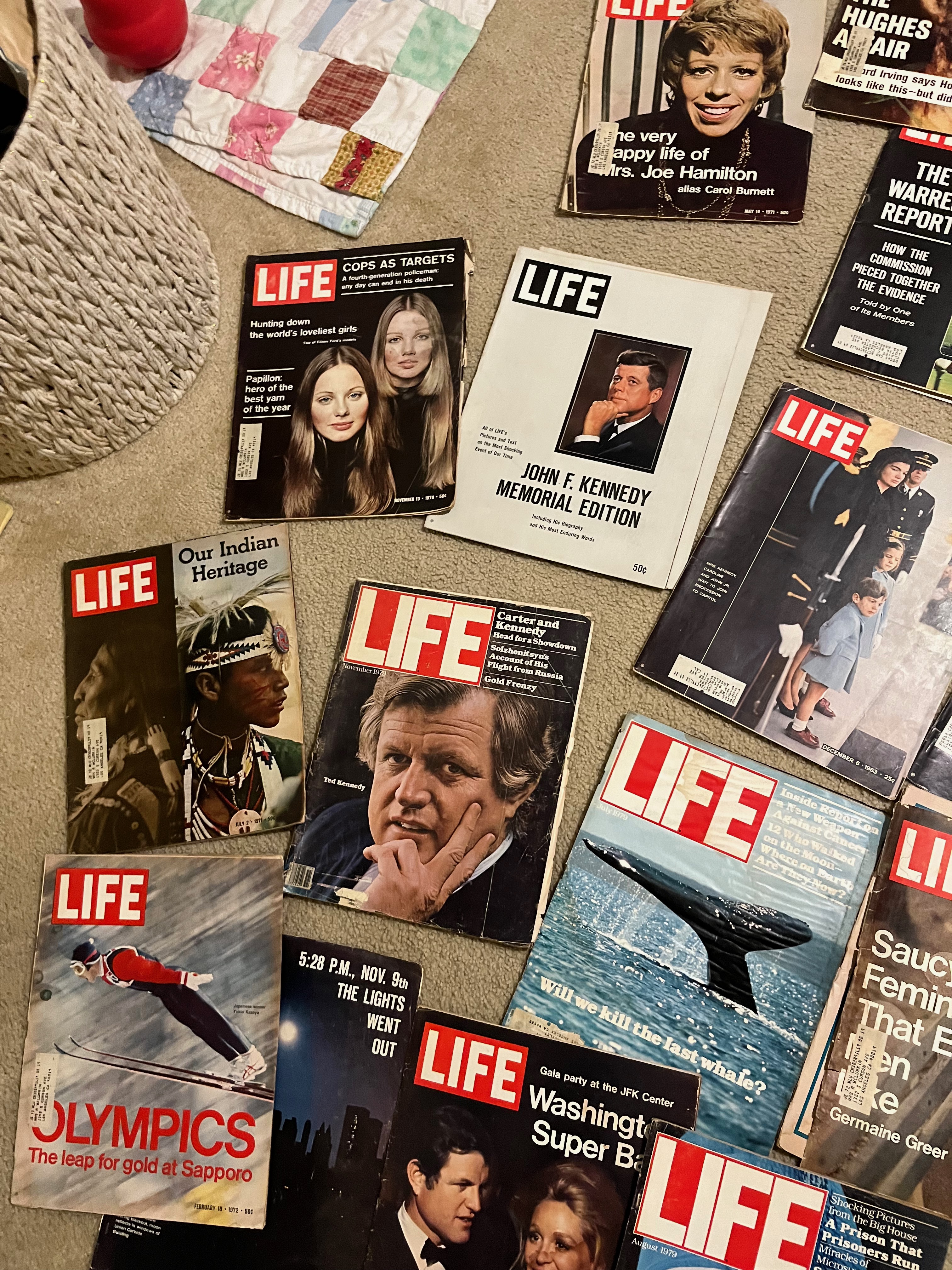 Vintage Life Magazine Collection