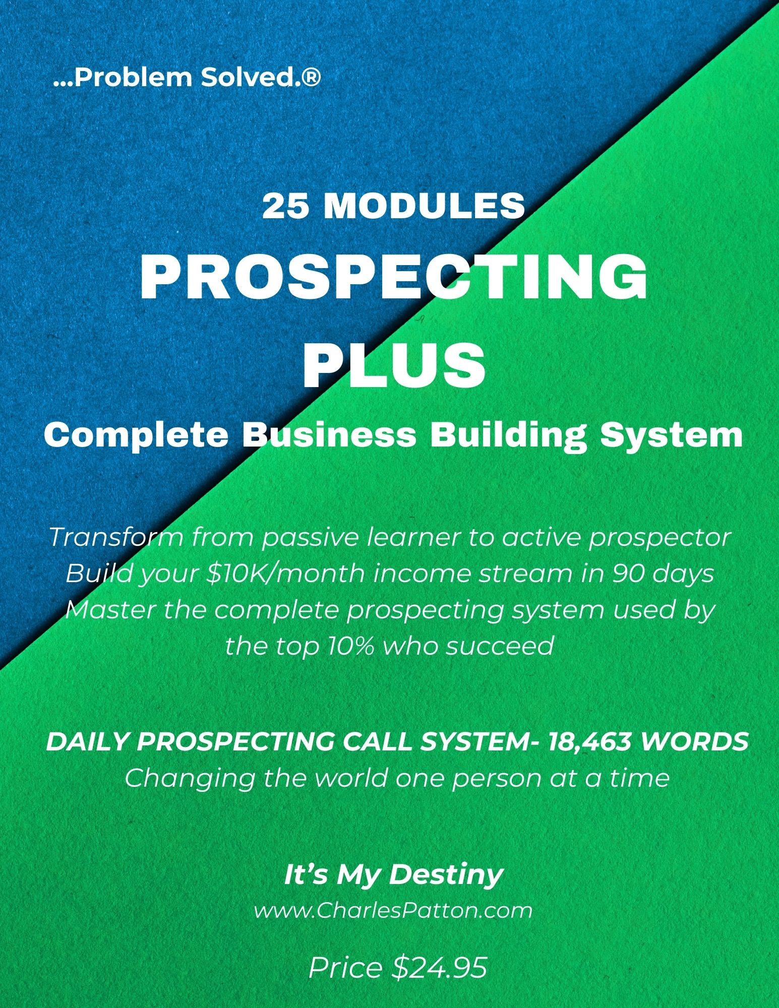 Prospecting Plus Business Training System