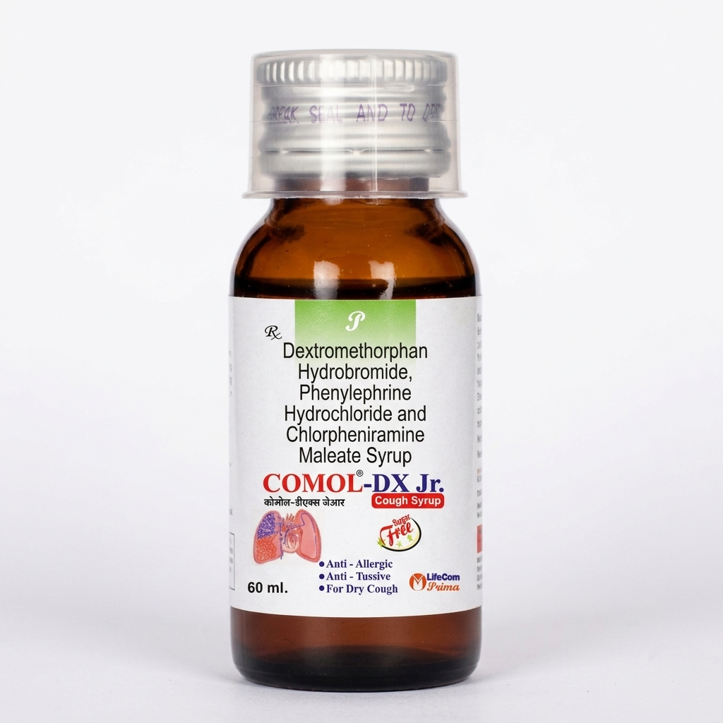 COMOL-DX Jr. Cough Syrup