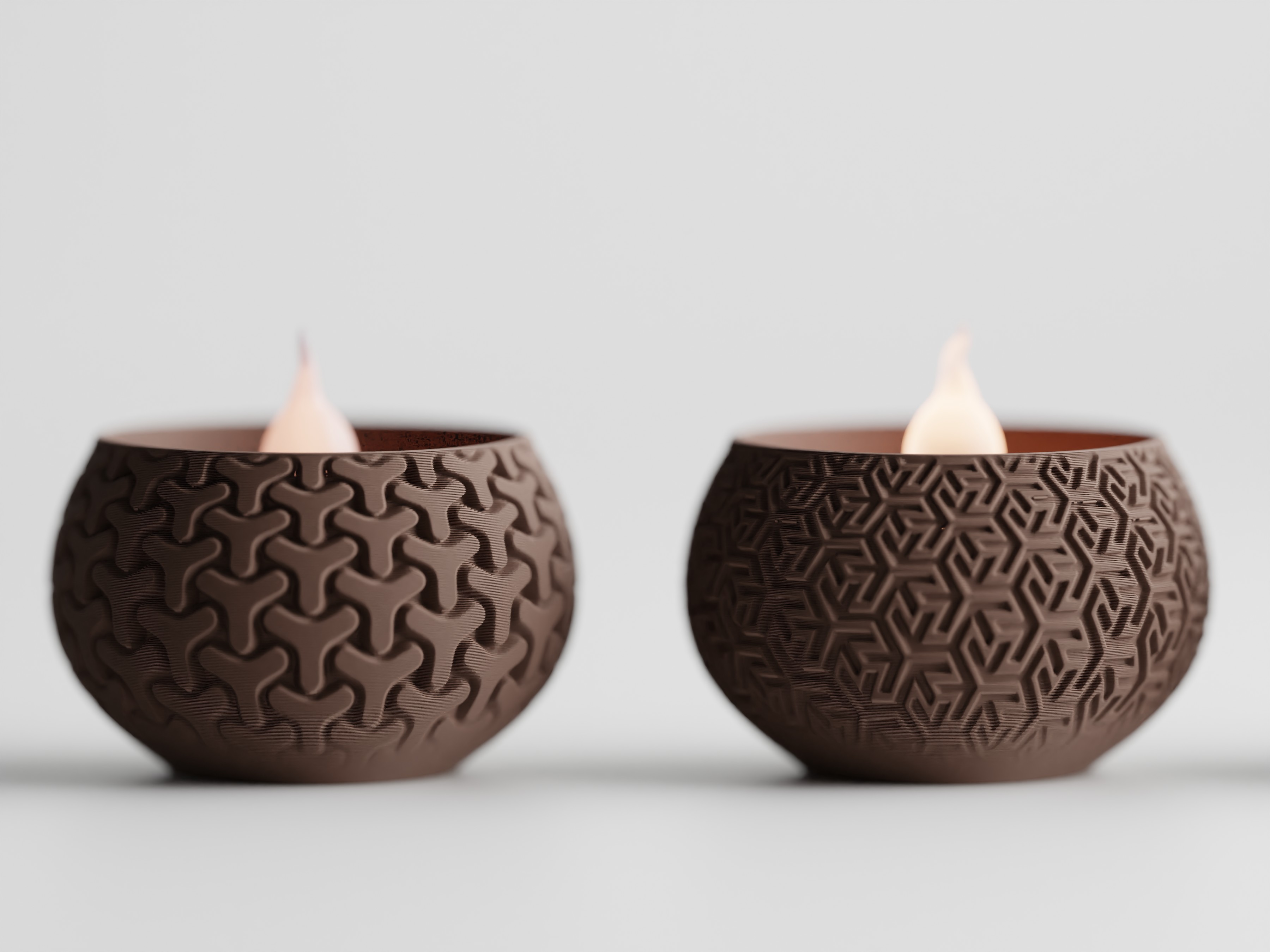 Geo Tealight Stand