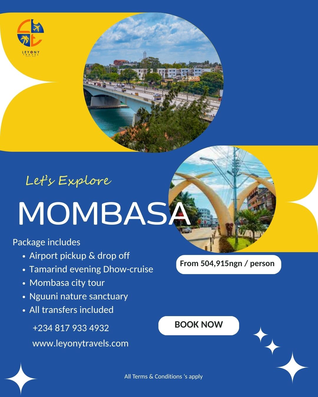 Mombasa Tour Experience