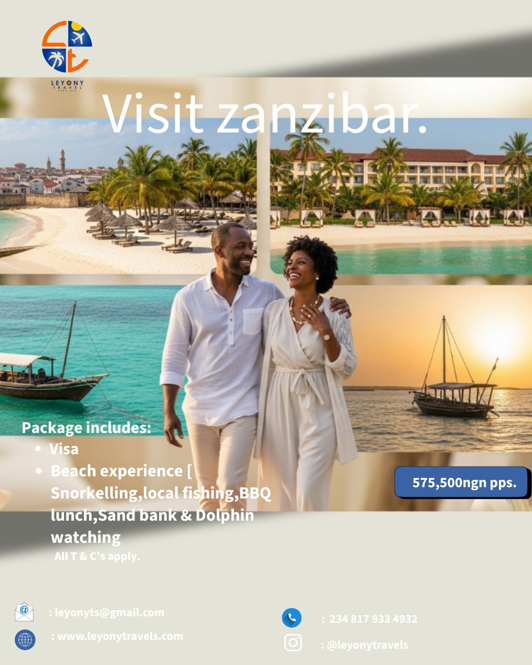 Zanzibar Vacation Package