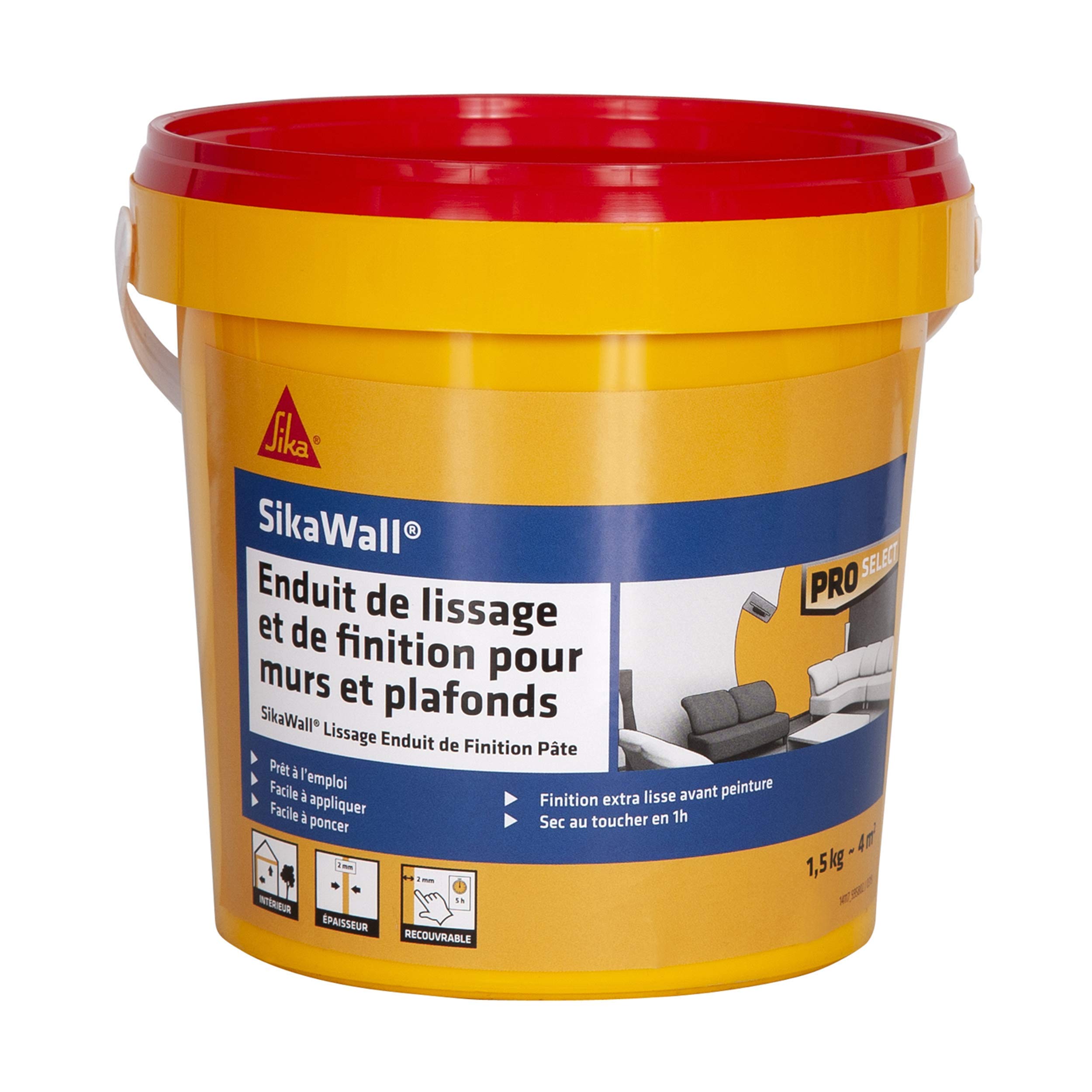 Enduit de lissage SikaWall