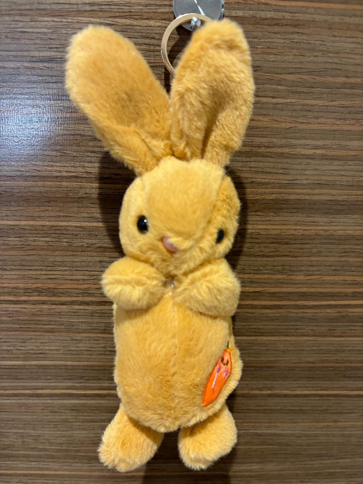 Plush Bunny Keychain