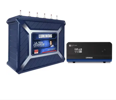 LUMINOUS 66 Months Warranty Tubular Inverter Battery (220 Ah, Zelio Smart 1100 with UCTT 26066)