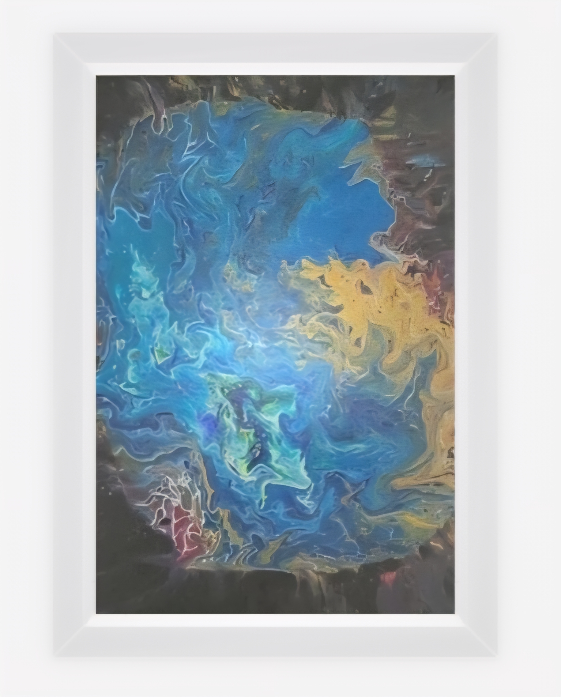 Cosmic Swir 8x12in Abstract Print 