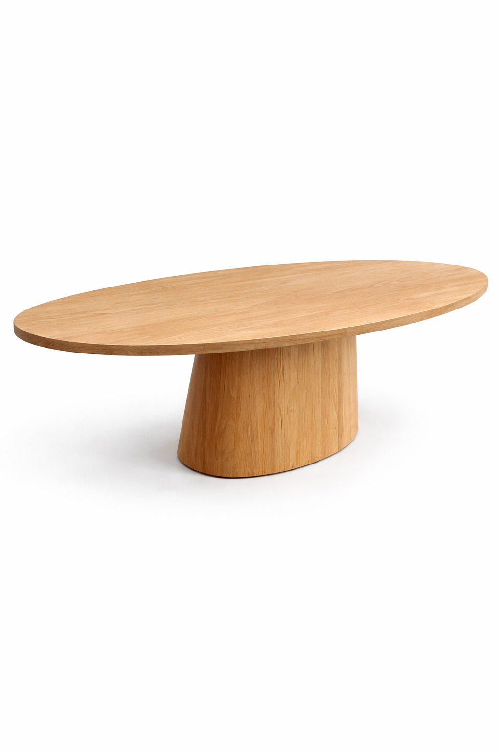 Solid concave table 