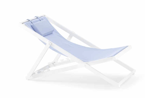 G 928 Folding Beach Lounger