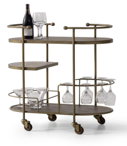 AKS 208 Vintage Bar Cart
