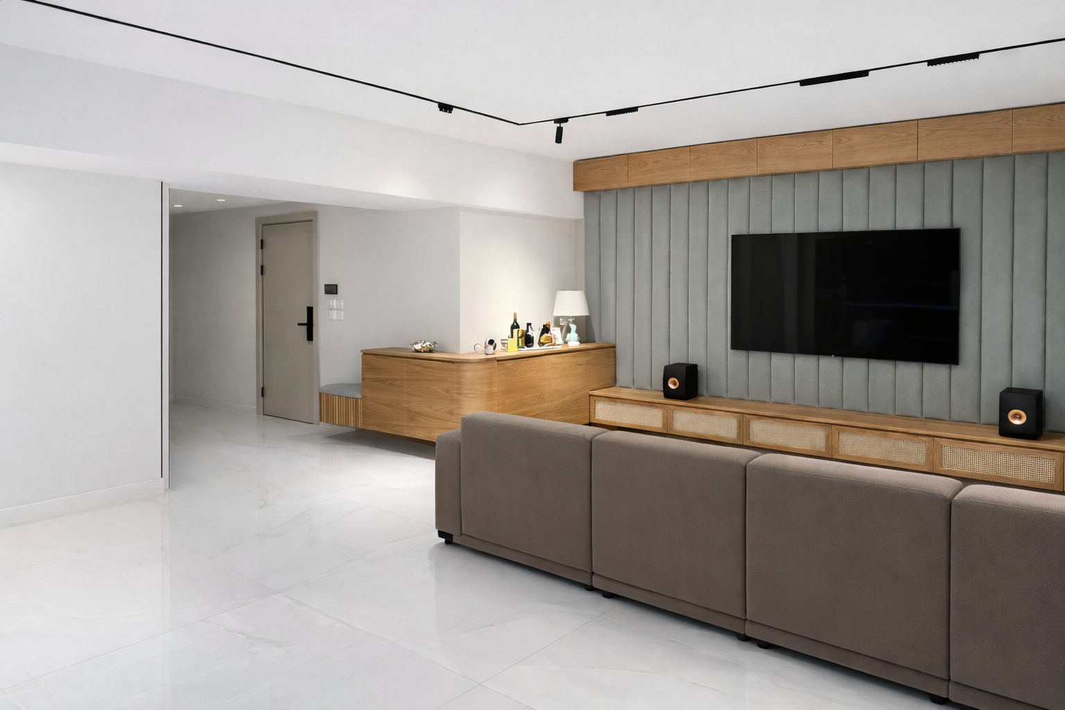 Custom unit and upholstery 